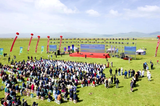 百家知名旅行社文旅推介暨“甘青川陕宁”旅游景区联盟在玛曲启动